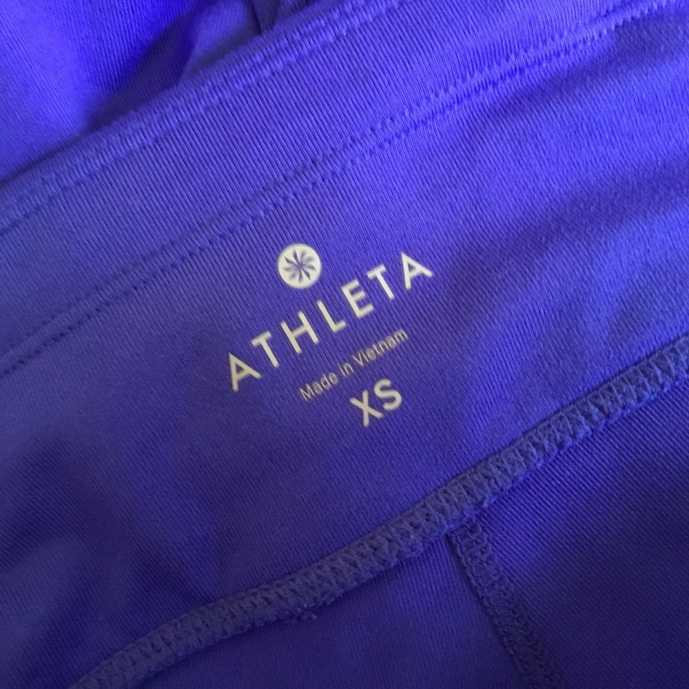 ATHLETA Dobby Be Free capri knicker leggings XS - Picture 5 of 8